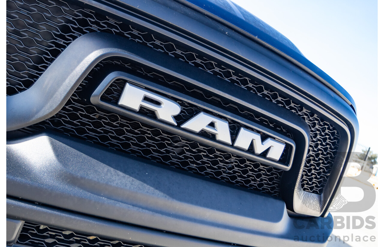 08/2020 ASV (Dodge) RAM 1500 Warlock RamBox SWB (4x4) 4d Dual Cab Utility Patriot Blue Pearl V8 5.7L