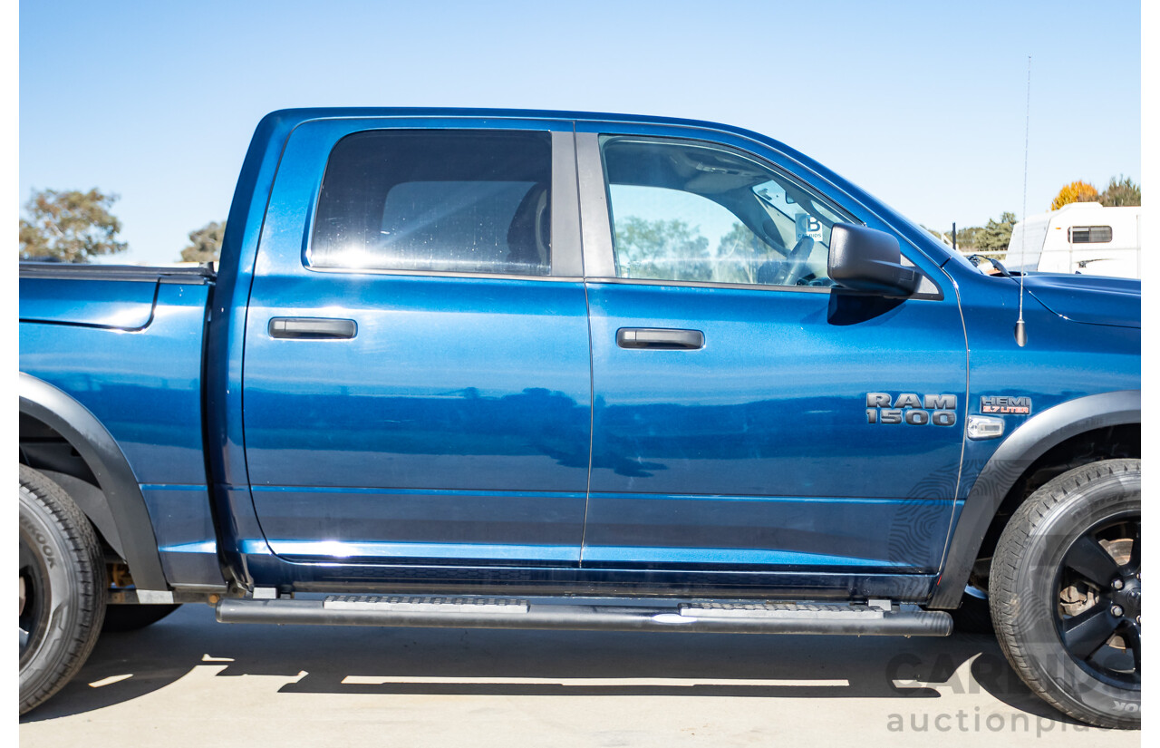 08/2020 ASV (Dodge) RAM 1500 Warlock RamBox SWB (4x4) 4d Dual Cab Utility Patriot Blue Pearl V8 5.7L