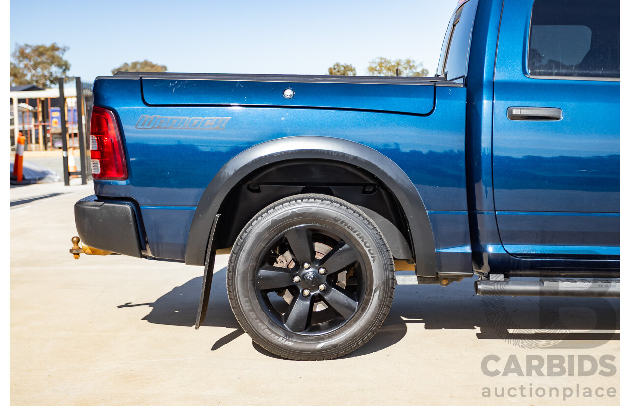 08/2020 ASV (Dodge) RAM 1500 Warlock RamBox SWB (4x4) 4d Dual Cab Utility Patriot Blue Pearl V8 5.7L