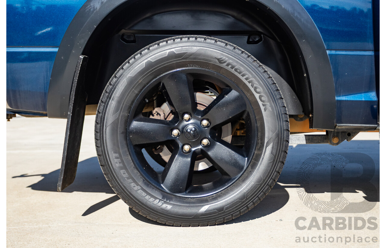 08/2020 ASV (Dodge) RAM 1500 Warlock RamBox SWB (4x4) 4d Dual Cab Utility Patriot Blue Pearl V8 5.7L