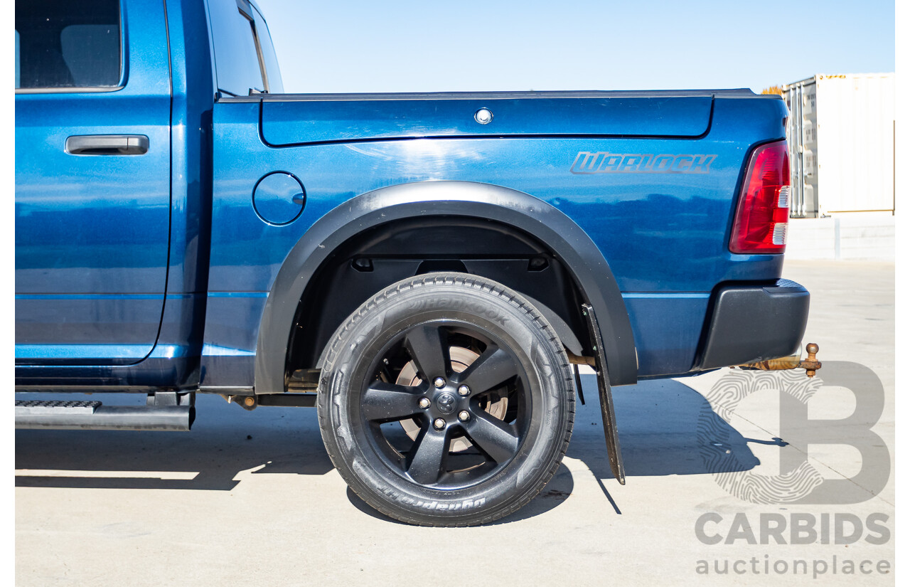 08/2020 ASV (Dodge) RAM 1500 Warlock RamBox SWB (4x4) 4d Dual Cab Utility Patriot Blue Pearl V8 5.7L