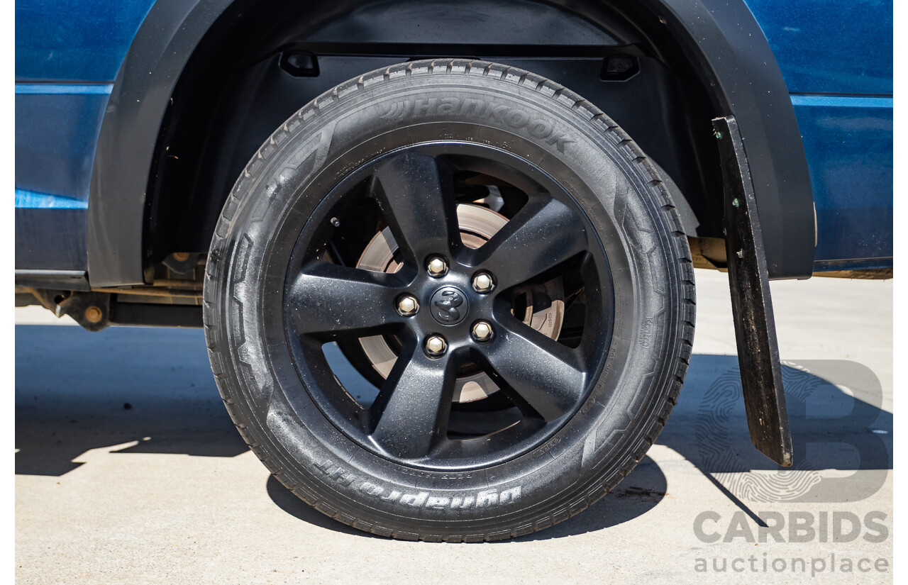 08/2020 ASV (Dodge) RAM 1500 Warlock RamBox SWB (4x4) 4d Dual Cab Utility Patriot Blue Pearl V8 5.7L