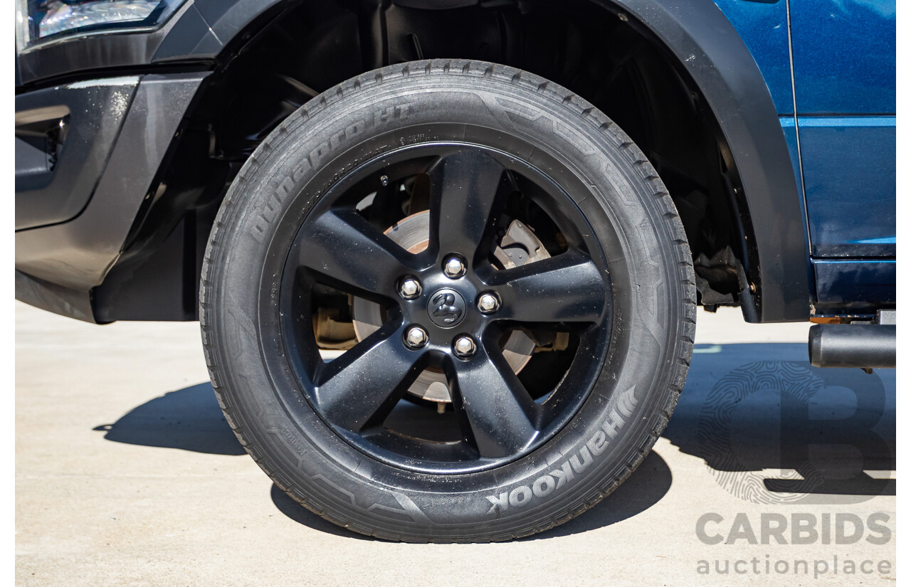 08/2020 ASV (Dodge) RAM 1500 Warlock RamBox SWB (4x4) 4d Dual Cab Utility Patriot Blue Pearl V8 5.7L