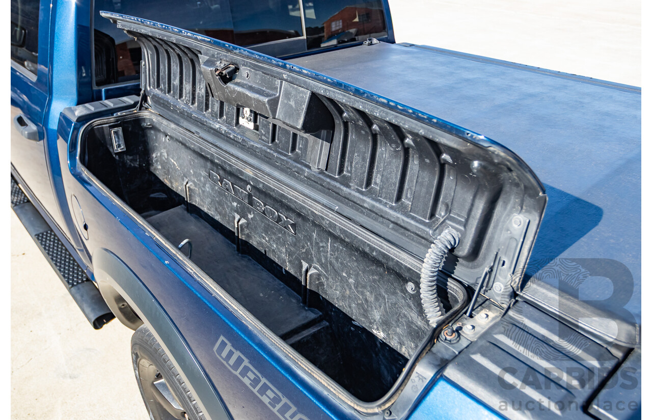 08/2020 ASV (Dodge) RAM 1500 Warlock RamBox SWB (4x4) 4d Dual Cab Utility Patriot Blue Pearl V8 5.7L