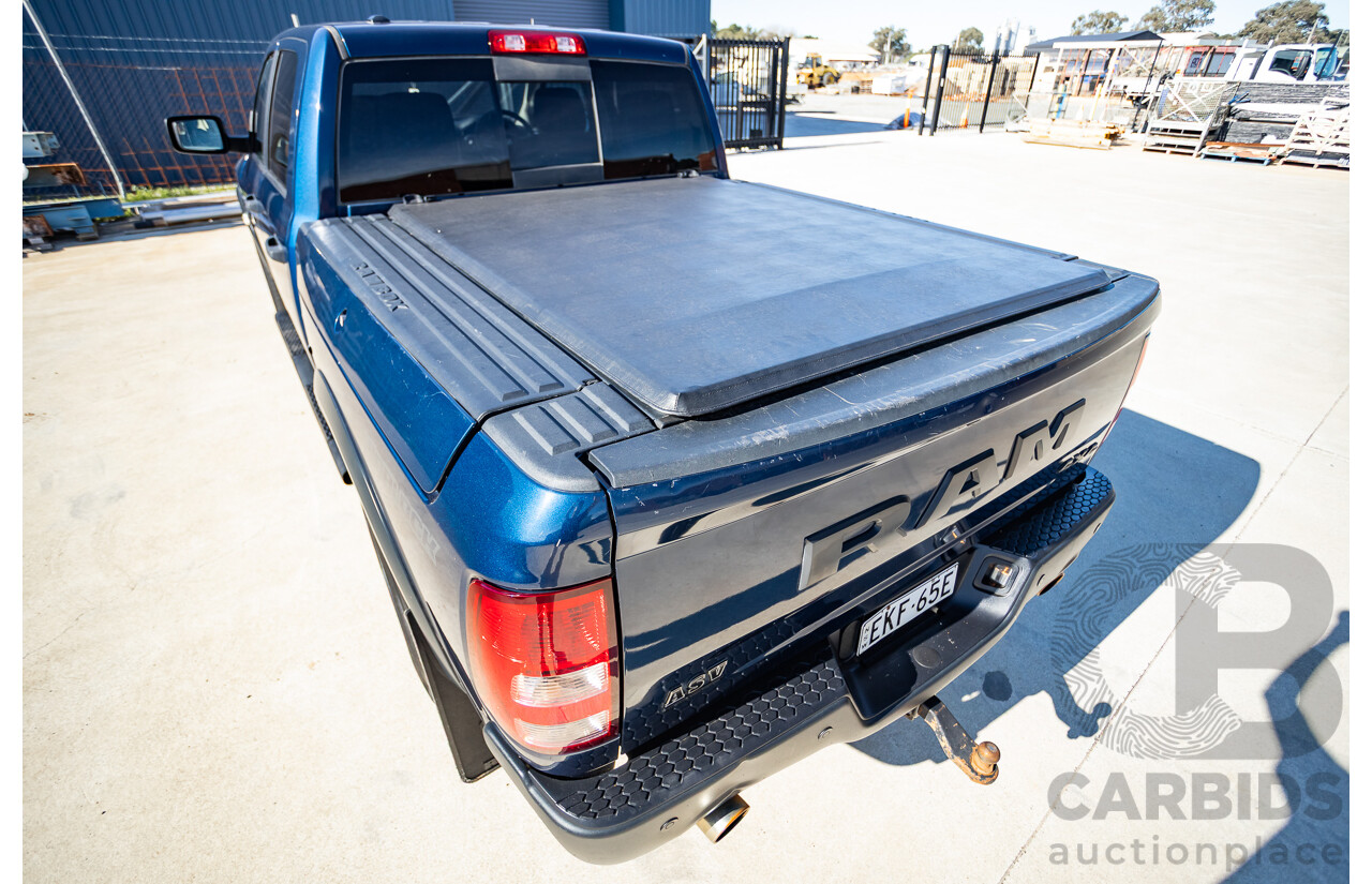 08/2020 ASV (Dodge) RAM 1500 Warlock RamBox SWB (4x4) 4d Dual Cab Utility Patriot Blue Pearl V8 5.7L