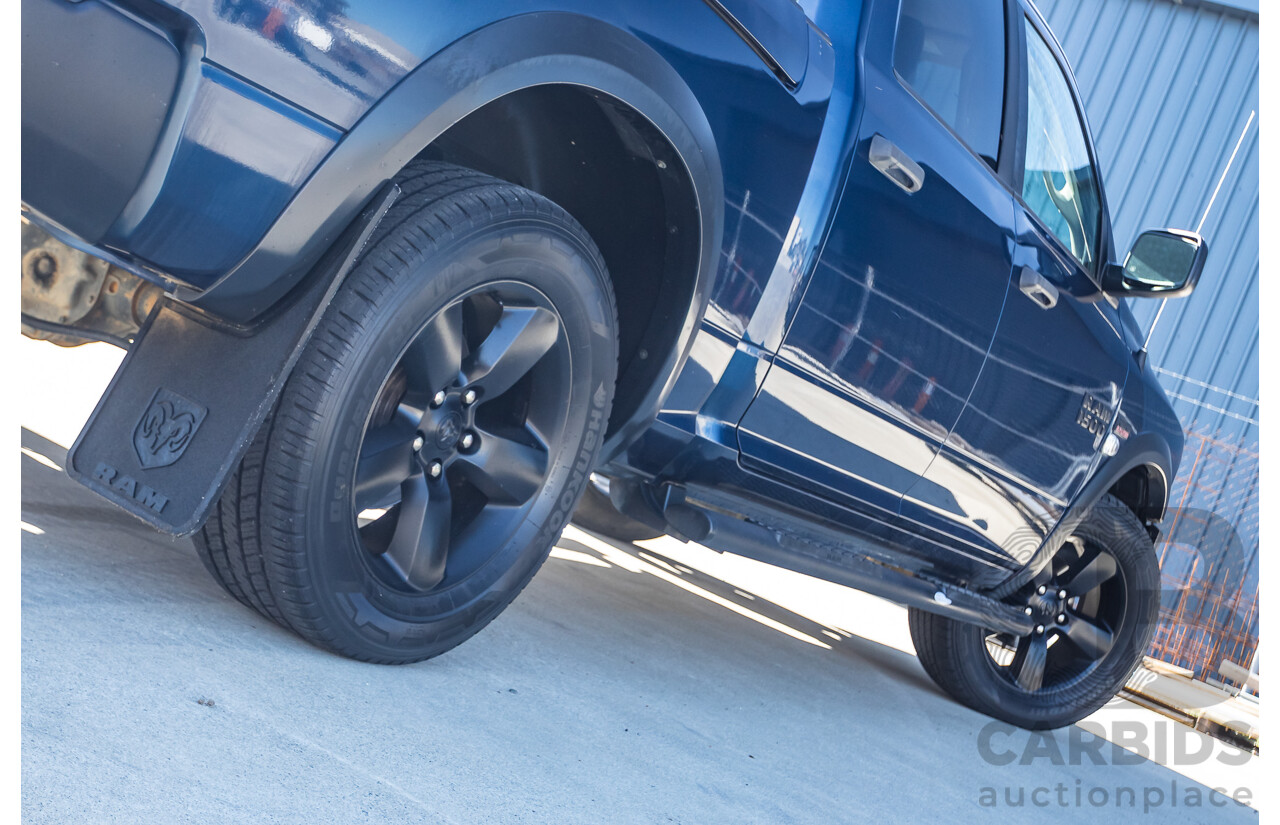 08/2020 ASV (Dodge) RAM 1500 Warlock RamBox SWB (4x4) 4d Dual Cab Utility Patriot Blue Pearl V8 5.7L