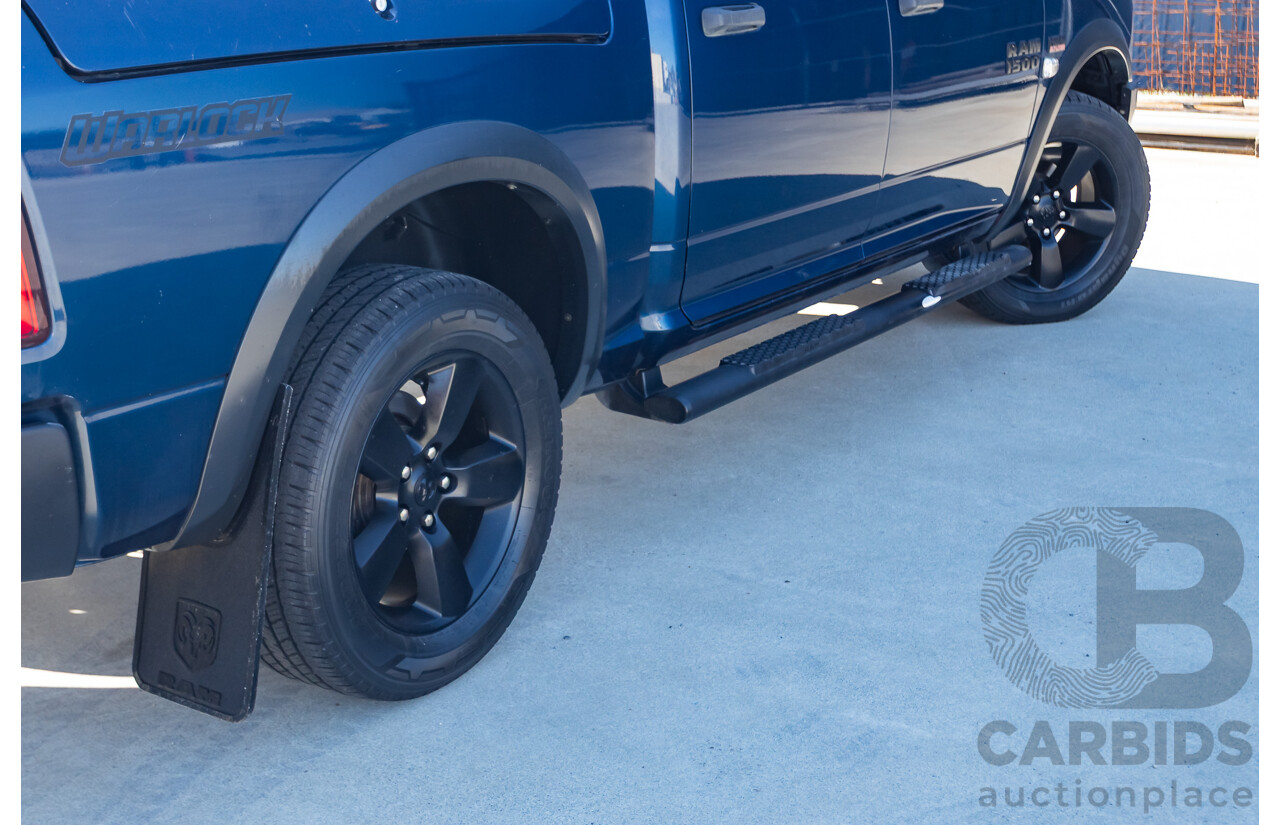 08/2020 ASV (Dodge) RAM 1500 Warlock RamBox SWB (4x4) 4d Dual Cab Utility Patriot Blue Pearl V8 5.7L