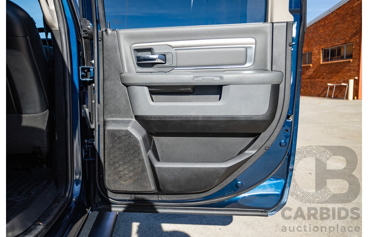 08/2020 ASV (Dodge) RAM 1500 Warlock RamBox SWB (4x4) 4d Dual Cab Utility Patriot Blue Pearl V8 5.7L