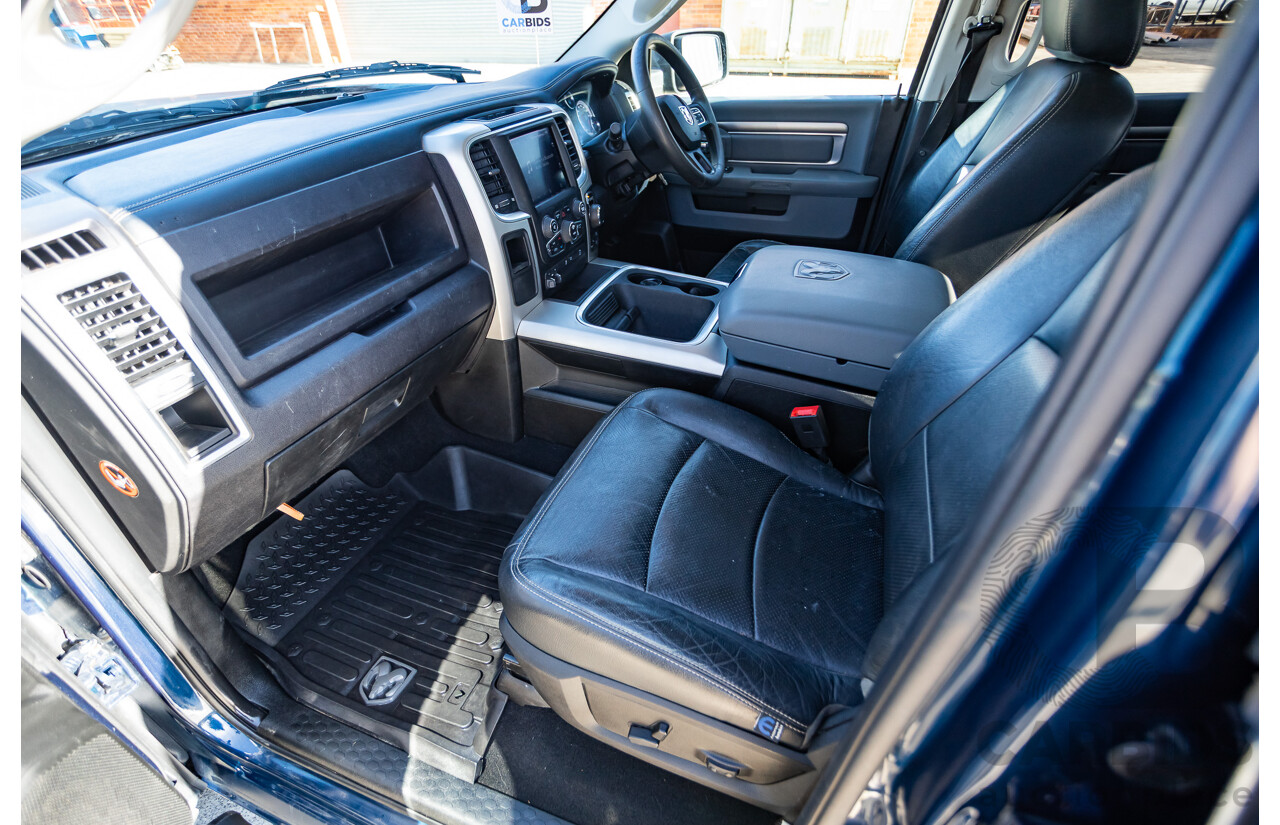 08/2020 ASV (Dodge) RAM 1500 Warlock RamBox SWB (4x4) 4d Dual Cab Utility Patriot Blue Pearl V8 5.7L