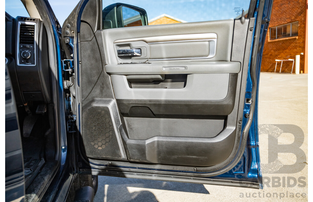 08/2020 ASV (Dodge) RAM 1500 Warlock RamBox SWB (4x4) 4d Dual Cab Utility Patriot Blue Pearl V8 5.7L