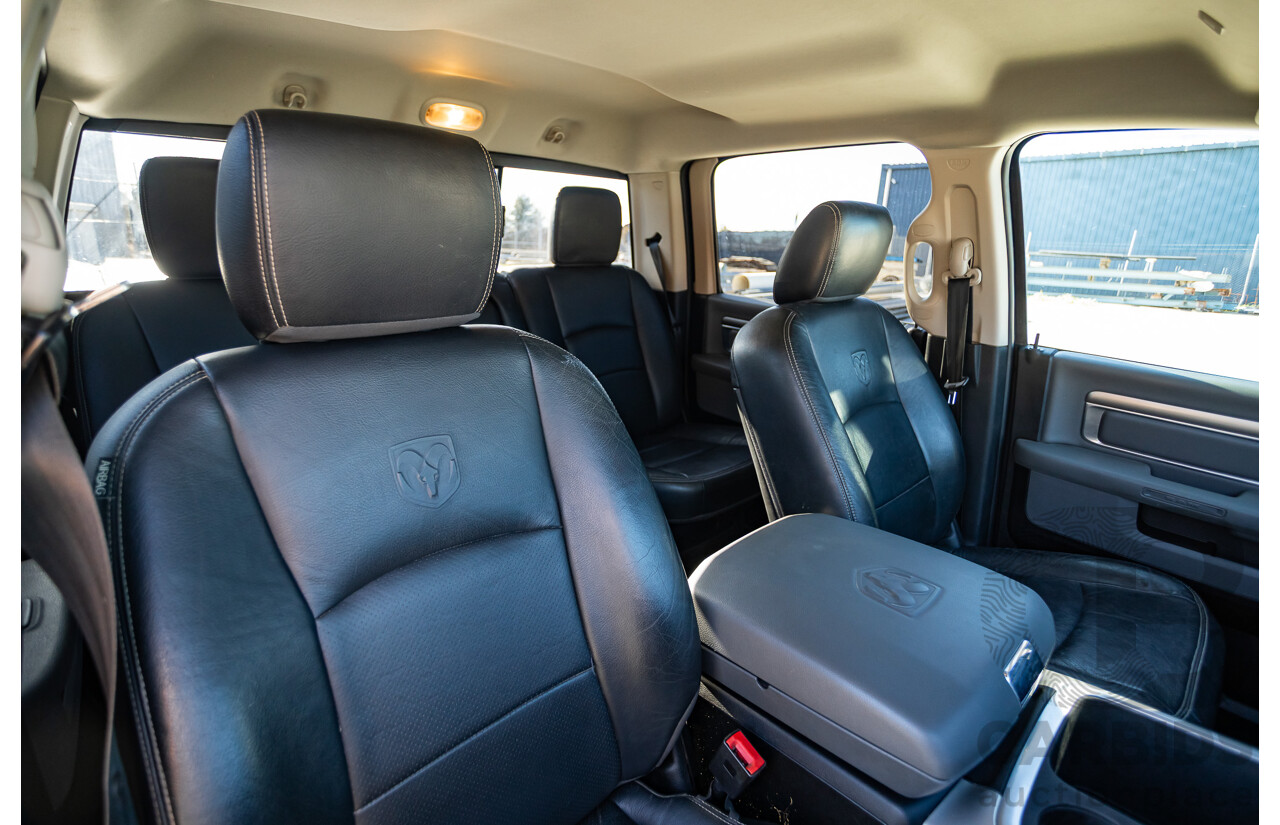 08/2020 ASV (Dodge) RAM 1500 Warlock RamBox SWB (4x4) 4d Dual Cab Utility Patriot Blue Pearl V8 5.7L