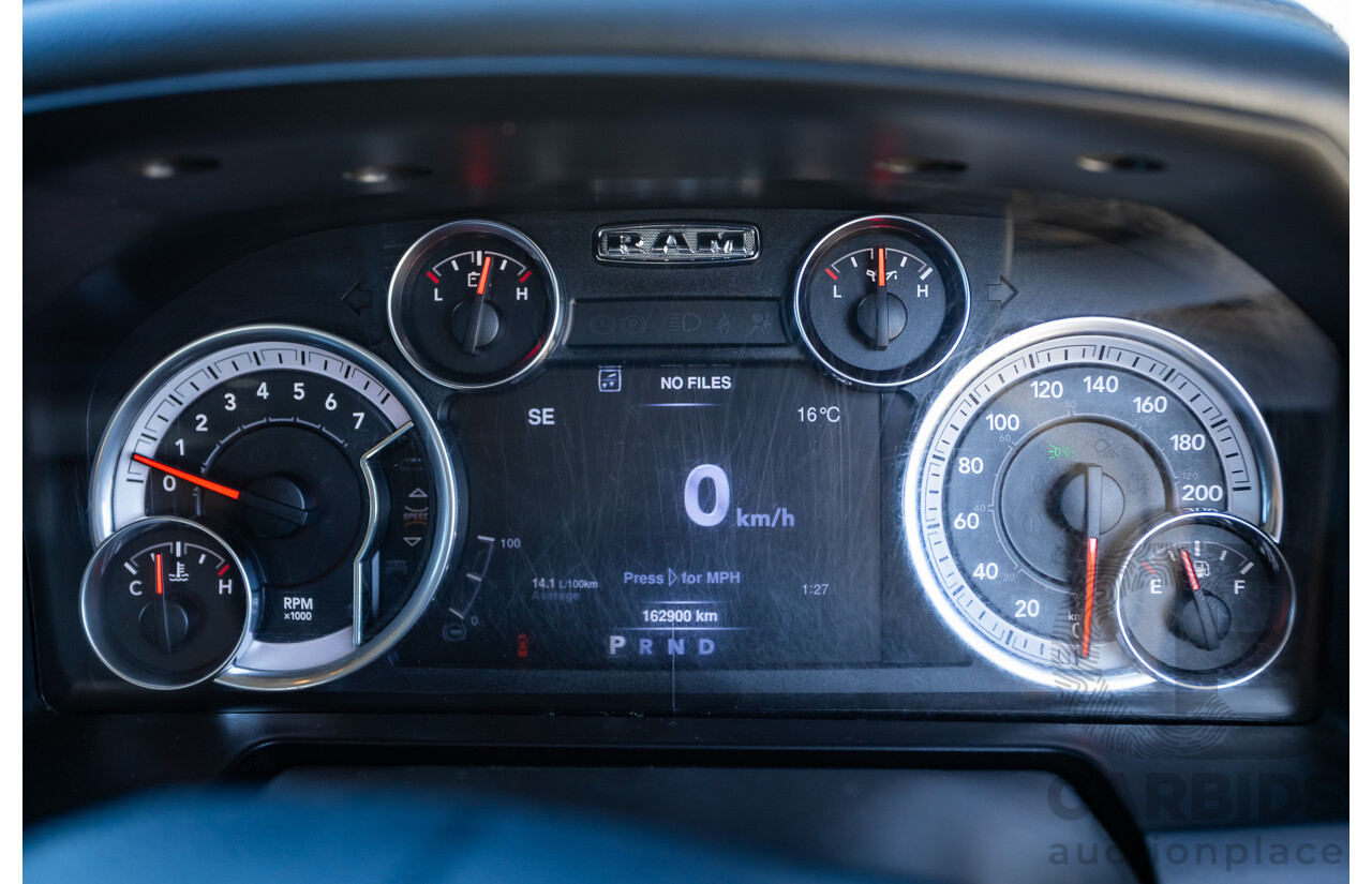 08/2020 ASV (Dodge) RAM 1500 Warlock RamBox SWB (4x4) 4d Dual Cab Utility Patriot Blue Pearl V8 5.7L