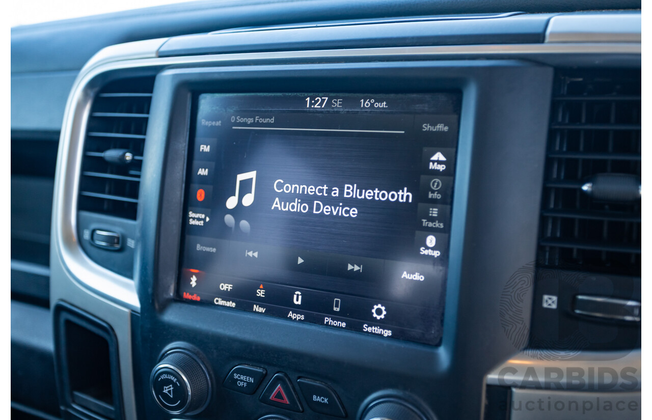 08/2020 ASV (Dodge) RAM 1500 Warlock RamBox SWB (4x4) 4d Dual Cab Utility Patriot Blue Pearl V8 5.7L