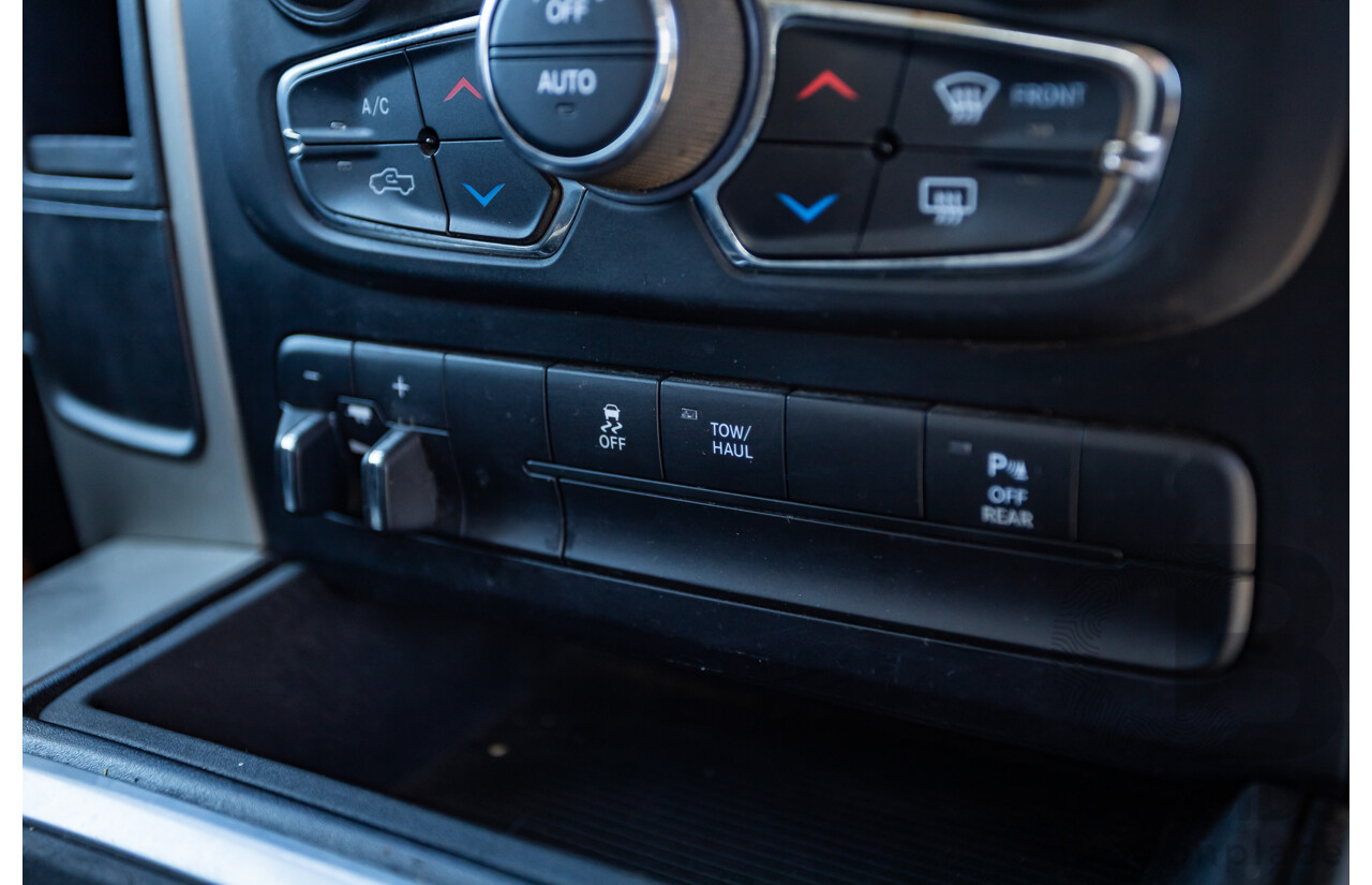 08/2020 ASV (Dodge) RAM 1500 Warlock RamBox SWB (4x4) 4d Dual Cab Utility Patriot Blue Pearl V8 5.7L