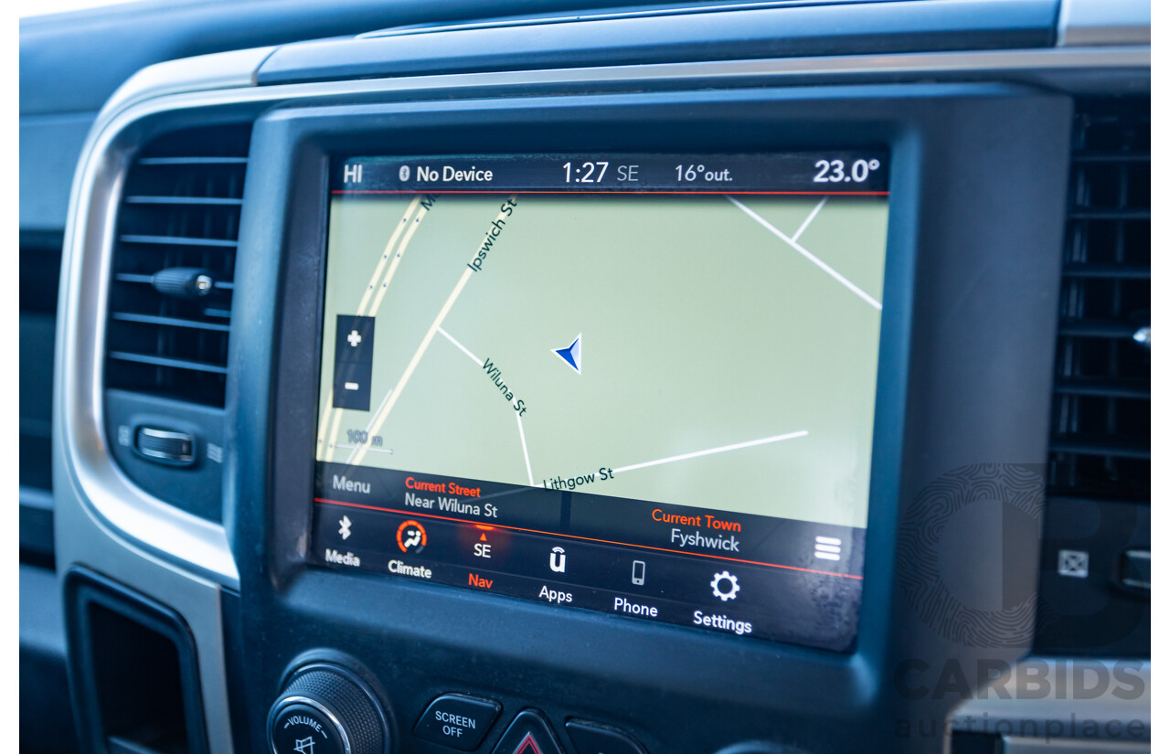 08/2020 ASV (Dodge) RAM 1500 Warlock RamBox SWB (4x4) 4d Dual Cab Utility Patriot Blue Pearl V8 5.7L