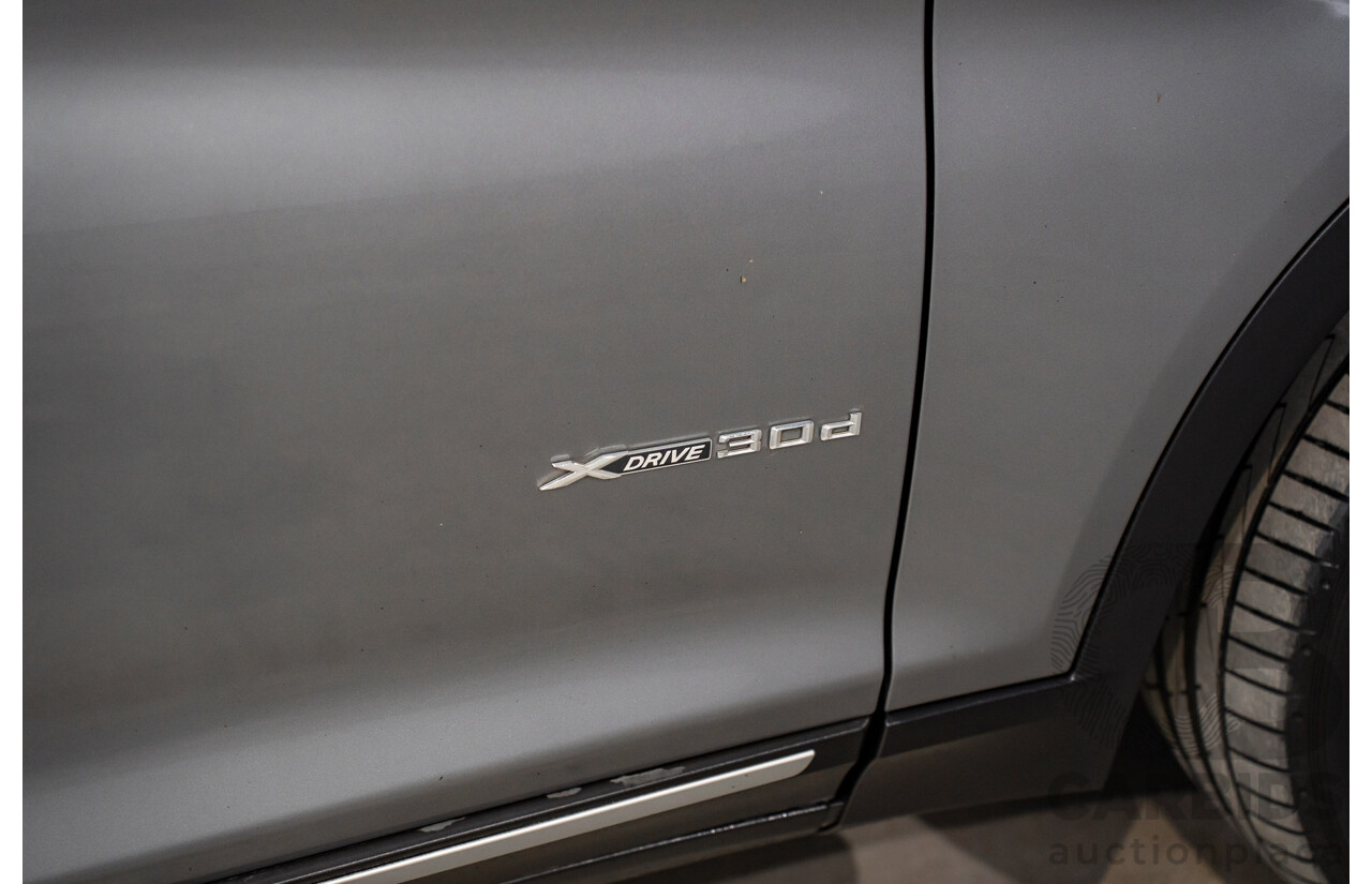 10/2011 BMW X3 Xdrive 30d (AWD) F25 4d Wagon Space Grey Metallic Turbo Diesel 3.0L
