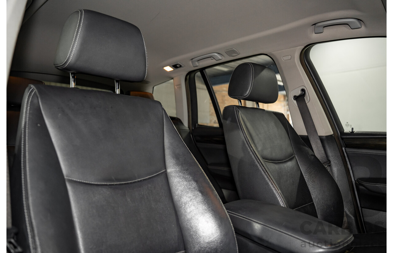 10/2011 BMW X3 Xdrive 30d (AWD) F25 4d Wagon Space Grey Metallic Turbo Diesel 3.0L