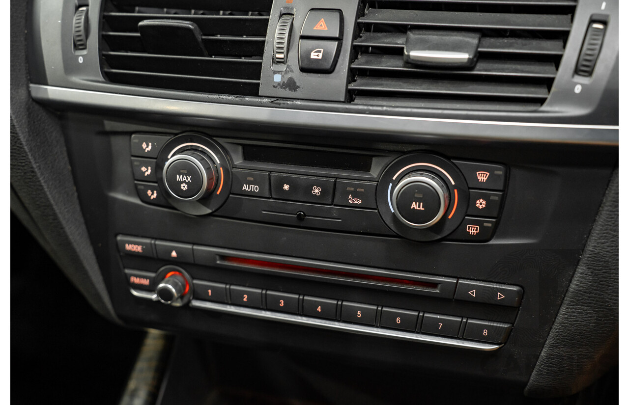 10/2011 BMW X3 Xdrive 30d (AWD) F25 4d Wagon Space Grey Metallic Turbo Diesel 3.0L