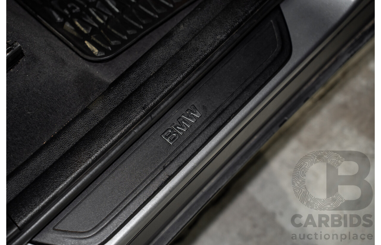 10/2011 BMW X3 Xdrive 30d (AWD) F25 4d Wagon Space Grey Metallic Turbo Diesel 3.0L