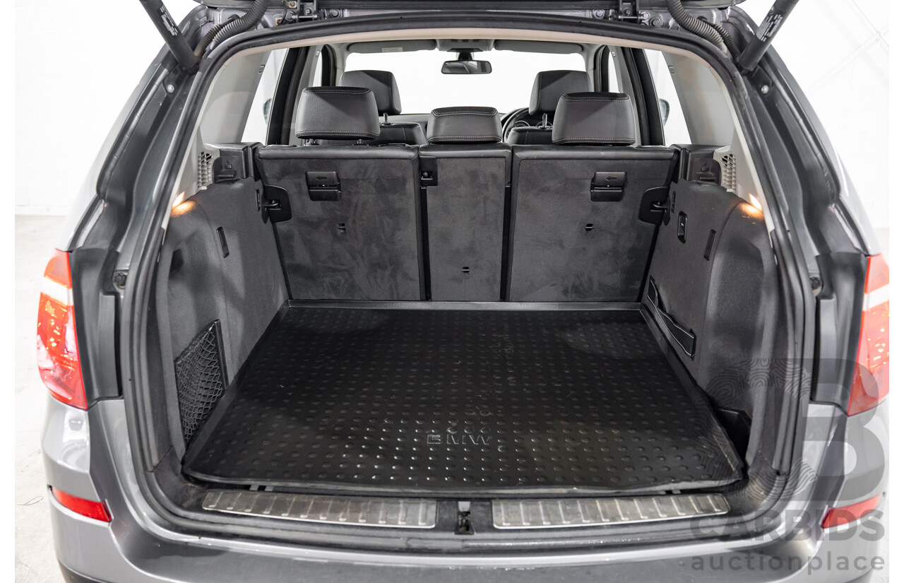10/2011 BMW X3 Xdrive 30d (AWD) F25 4d Wagon Space Grey Metallic Turbo Diesel 3.0L