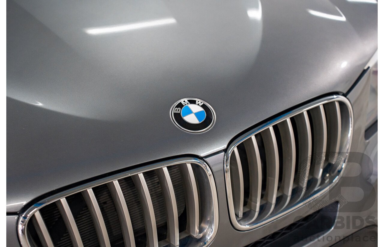 10/2011 BMW X3 Xdrive 30d (AWD) F25 4d Wagon Space Grey Metallic Turbo Diesel 3.0L