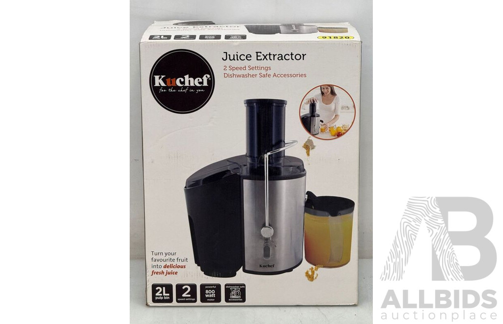 Kuchef Juice Extractor - Brand New