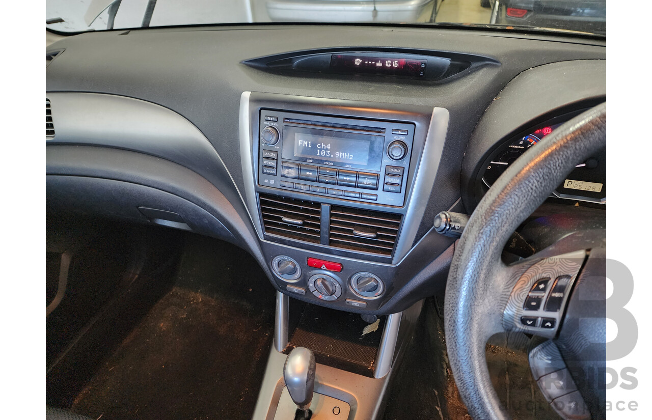 8/2011 Subaru Forester X MY11 4d Wagon Silver 2.5L