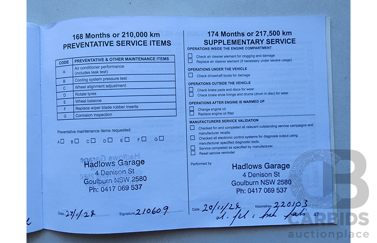 11/2008 Mitsubishi Lancer ES CJ MY09 4d Sedan Blue 2.0L