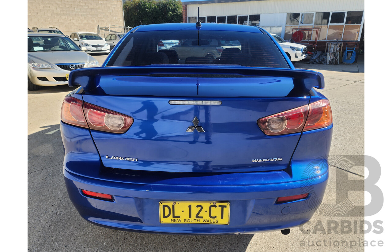 11/2008 Mitsubishi Lancer ES CJ MY09 4d Sedan Blue 2.0L