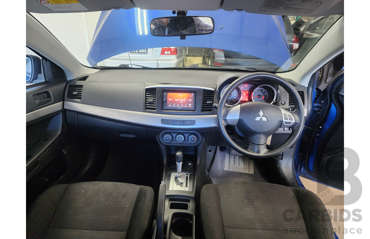 11/2008 Mitsubishi Lancer ES CJ MY09 4d Sedan Blue 2.0L