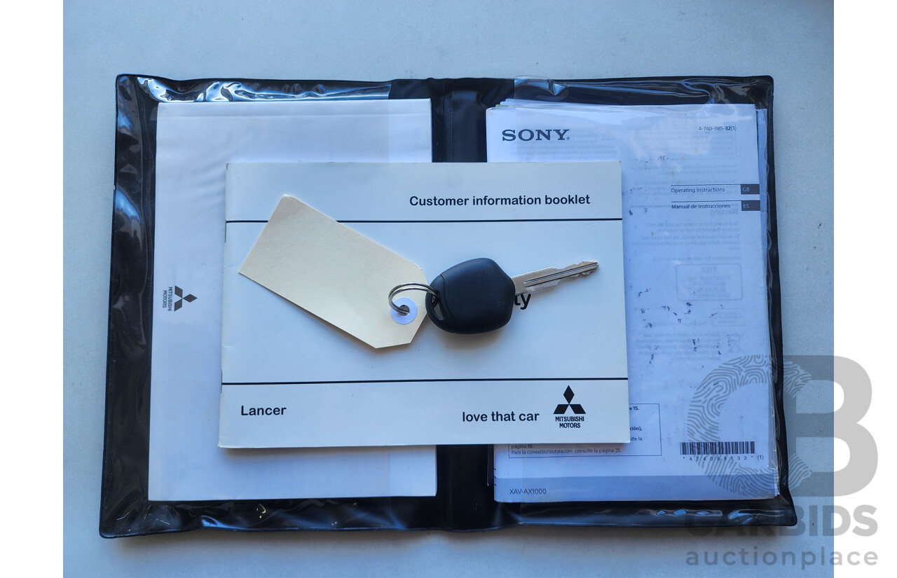 11/2008 Mitsubishi Lancer ES CJ MY09 4d Sedan Blue 2.0L