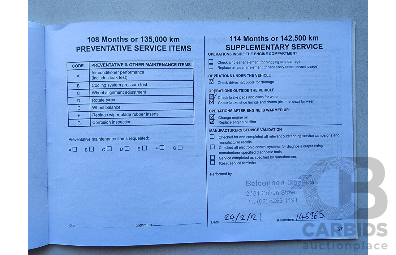 11/2008 Mitsubishi Lancer ES CJ MY09 4d Sedan Blue 2.0L