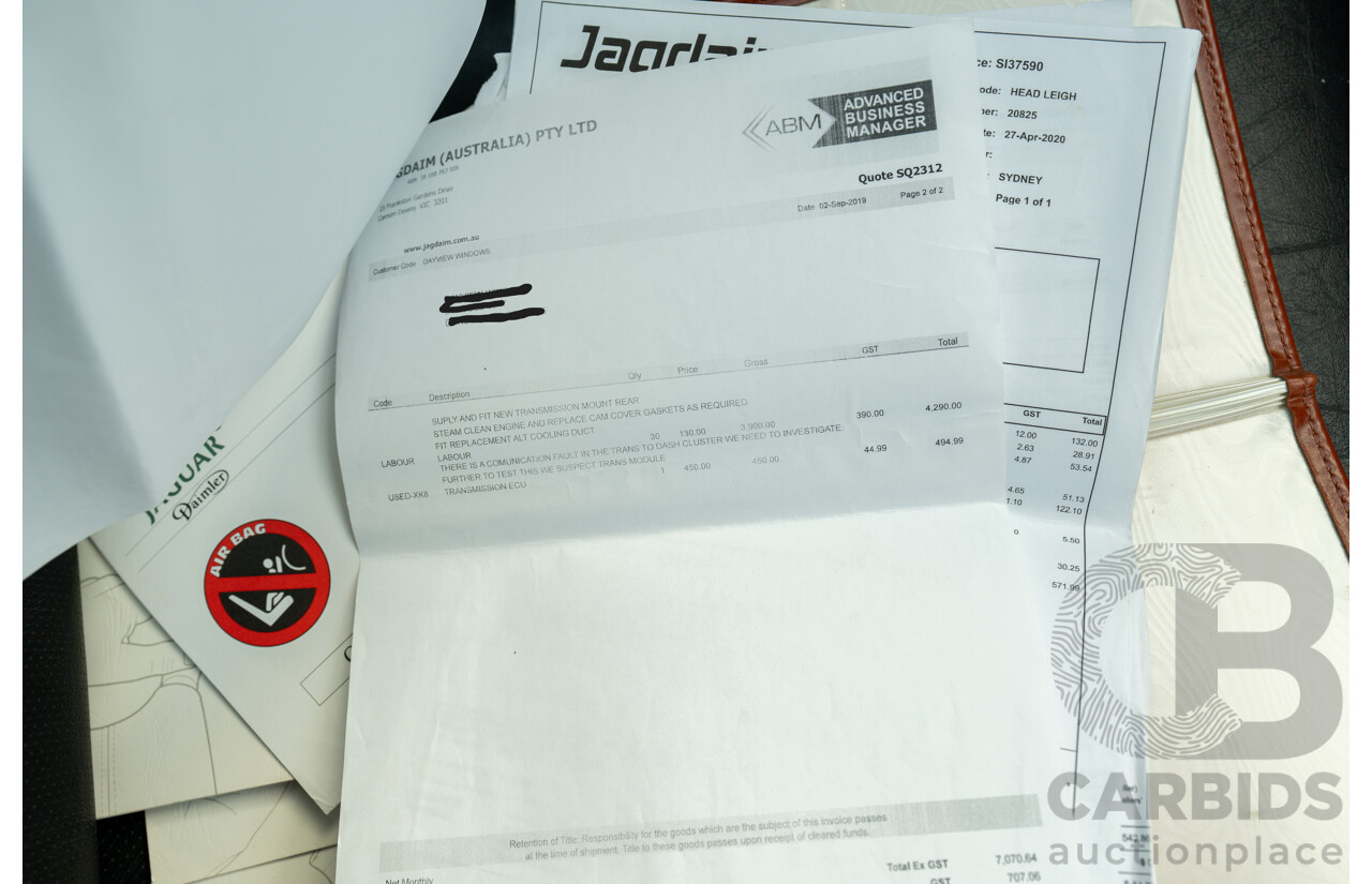 2/1997 Jaguar XK8 Classic 2d Coupe British Racing Green V8 4.0L