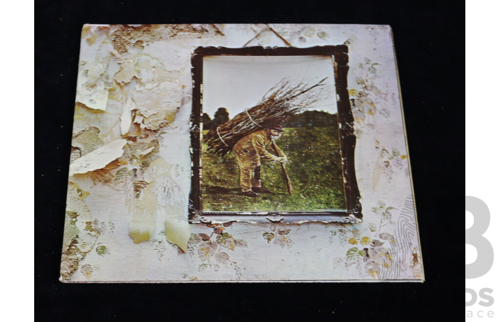 Led Zeppelin IV, LP Vinyl Records with Gate-fold Sleeve, SD 7208