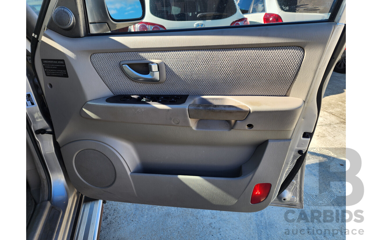 1/2005 Hyundai Terracan CRDi  4d Wagon Silver 2.9L