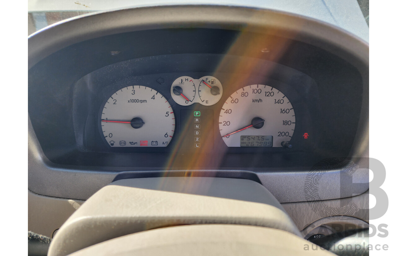 1/2005 Hyundai Terracan CRDi  4d Wagon Silver 2.9L