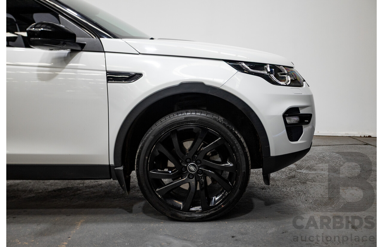 03/2016 Land Rover Discovery Sport TD4 HSE AWD LC MY16.5 4D Wagon Fuji White 2.2L - 7 Seats
