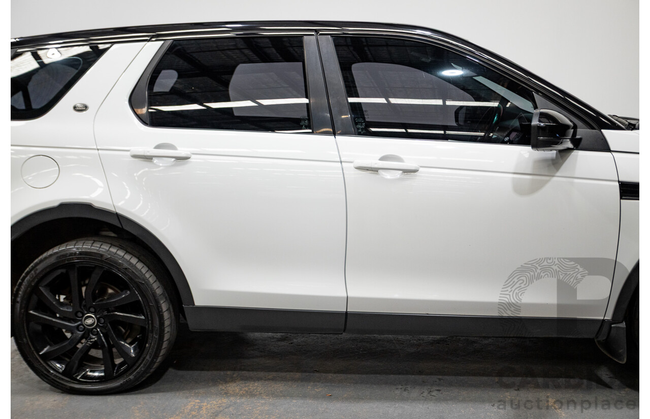 03/2016 Land Rover Discovery Sport TD4 HSE AWD LC MY16.5 4D Wagon Fuji White 2.2L - 7 Seats