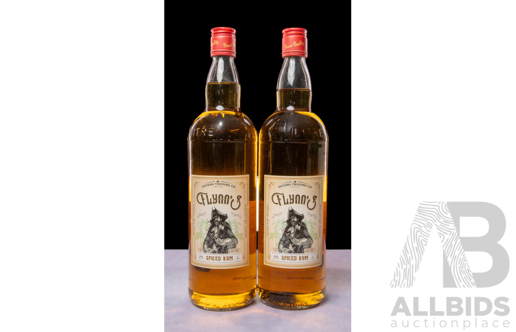 Two Bottles Peters Trading Co Spiced Rum
