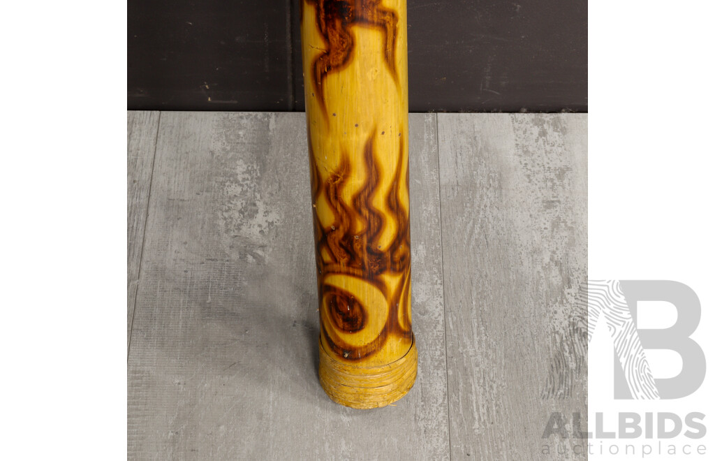 Hand Decorated Bamboo Rain Maker