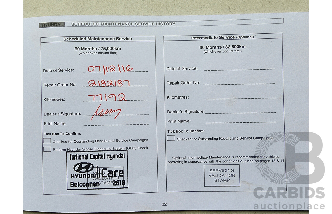 1/2013 Hyundai Santa Fe Elite CRDi (4x4) DM 4d Wagon Silver/Grey 2.2L