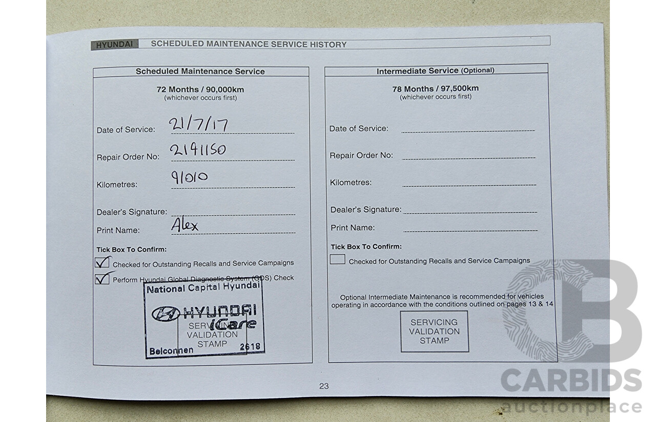 1/2013 Hyundai Santa Fe Elite CRDi (4x4) DM 4d Wagon Silver/Grey 2.2L