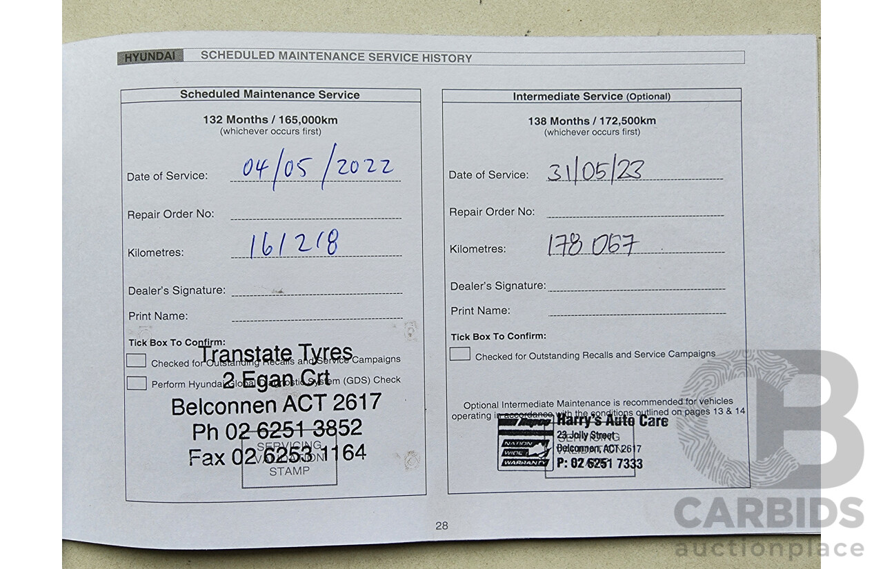 1/2013 Hyundai Santa Fe Elite CRDi (4x4) DM 4d Wagon Silver/Grey 2.2L