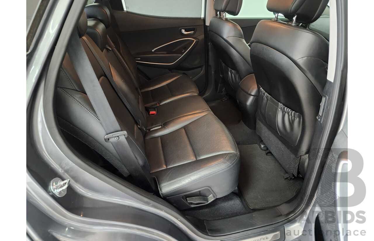 1/2013 Hyundai Santa Fe Elite CRDi (4x4) DM 4d Wagon Silver/Grey 2.2L