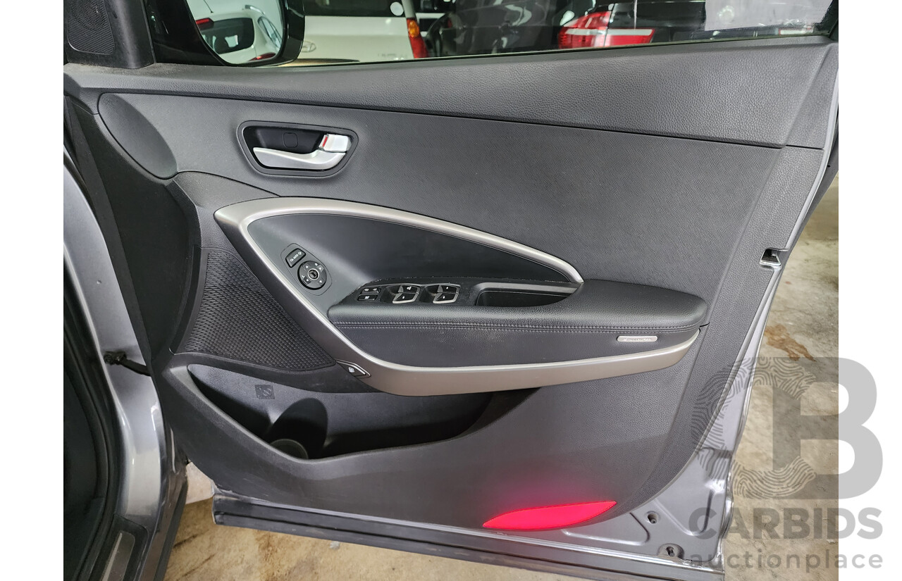 1/2013 Hyundai Santa Fe Elite CRDi (4x4) DM 4d Wagon Silver/Grey 2.2L