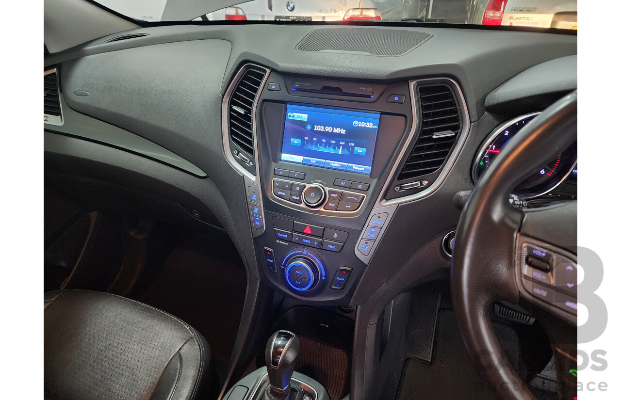 1/2013 Hyundai Santa Fe Elite CRDi (4x4) DM 4d Wagon Silver/Grey 2.2L