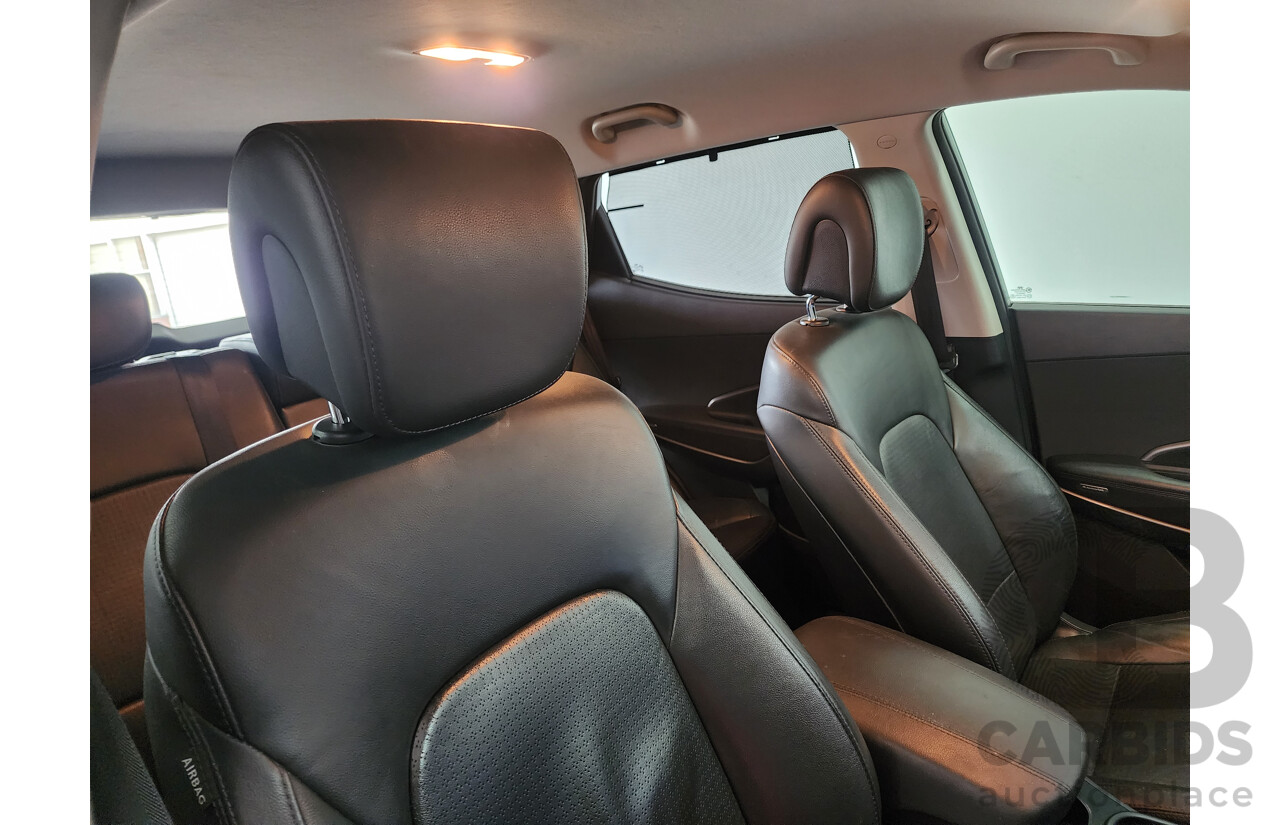 1/2013 Hyundai Santa Fe Elite CRDi (4x4) DM 4d Wagon Silver/Grey 2.2L