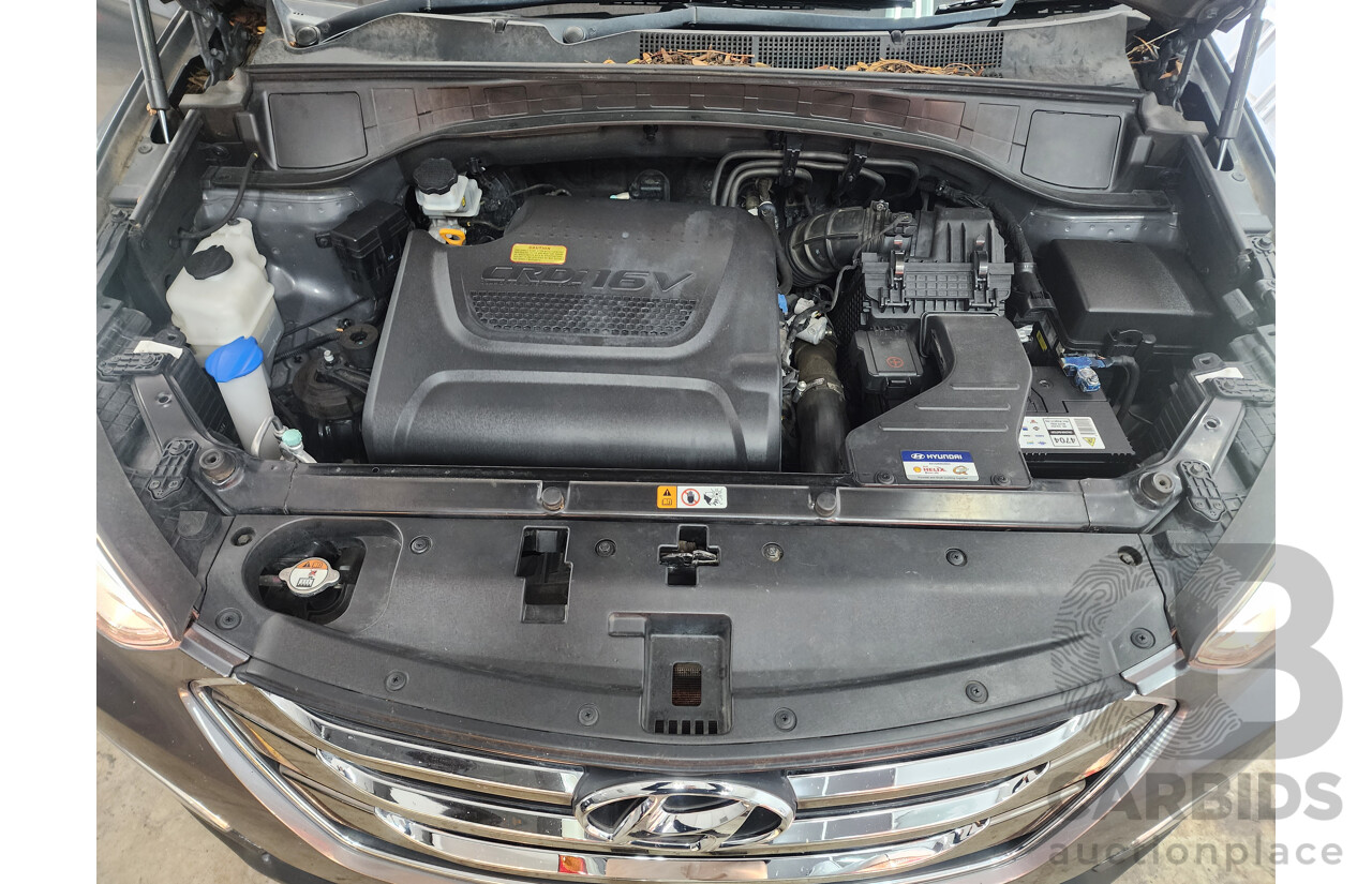 1/2013 Hyundai Santa Fe Elite CRDi (4x4) DM 4d Wagon Silver/Grey 2.2L