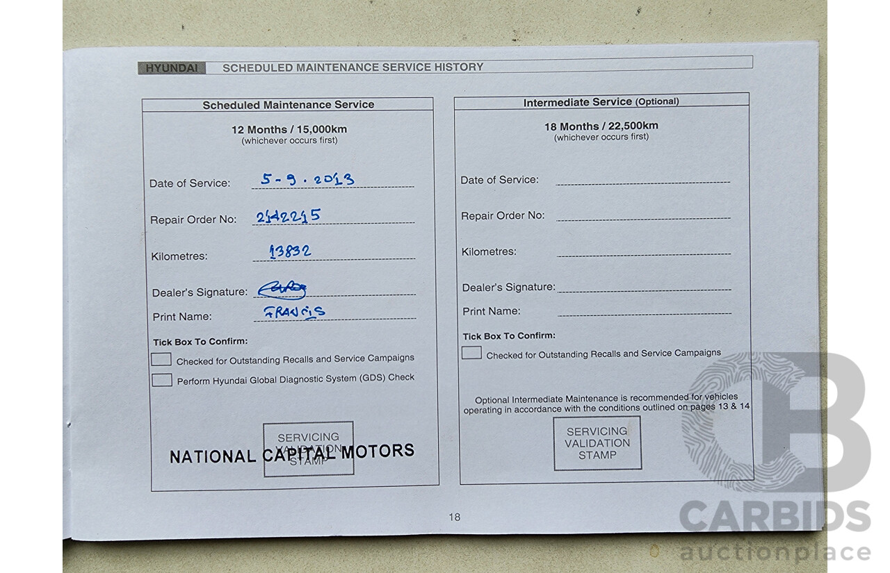 1/2013 Hyundai Santa Fe Elite CRDi (4x4) DM 4d Wagon Silver/Grey 2.2L