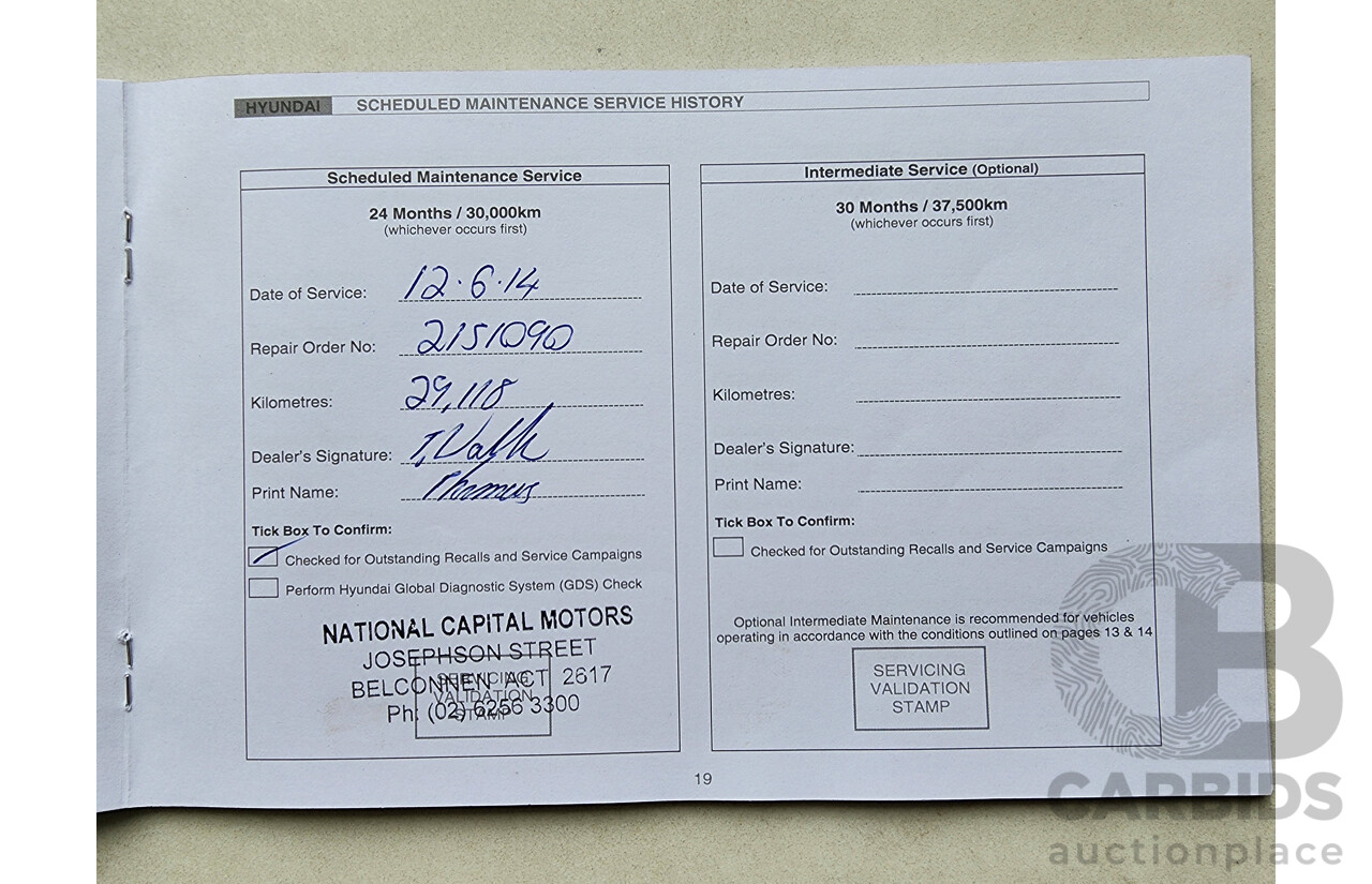 1/2013 Hyundai Santa Fe Elite CRDi (4x4) DM 4d Wagon Silver/Grey 2.2L